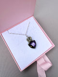 💜 20” Figaro Sterling silver necklace 💜