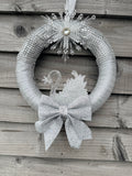 🎄 Silver Christmas Wreath 🎄