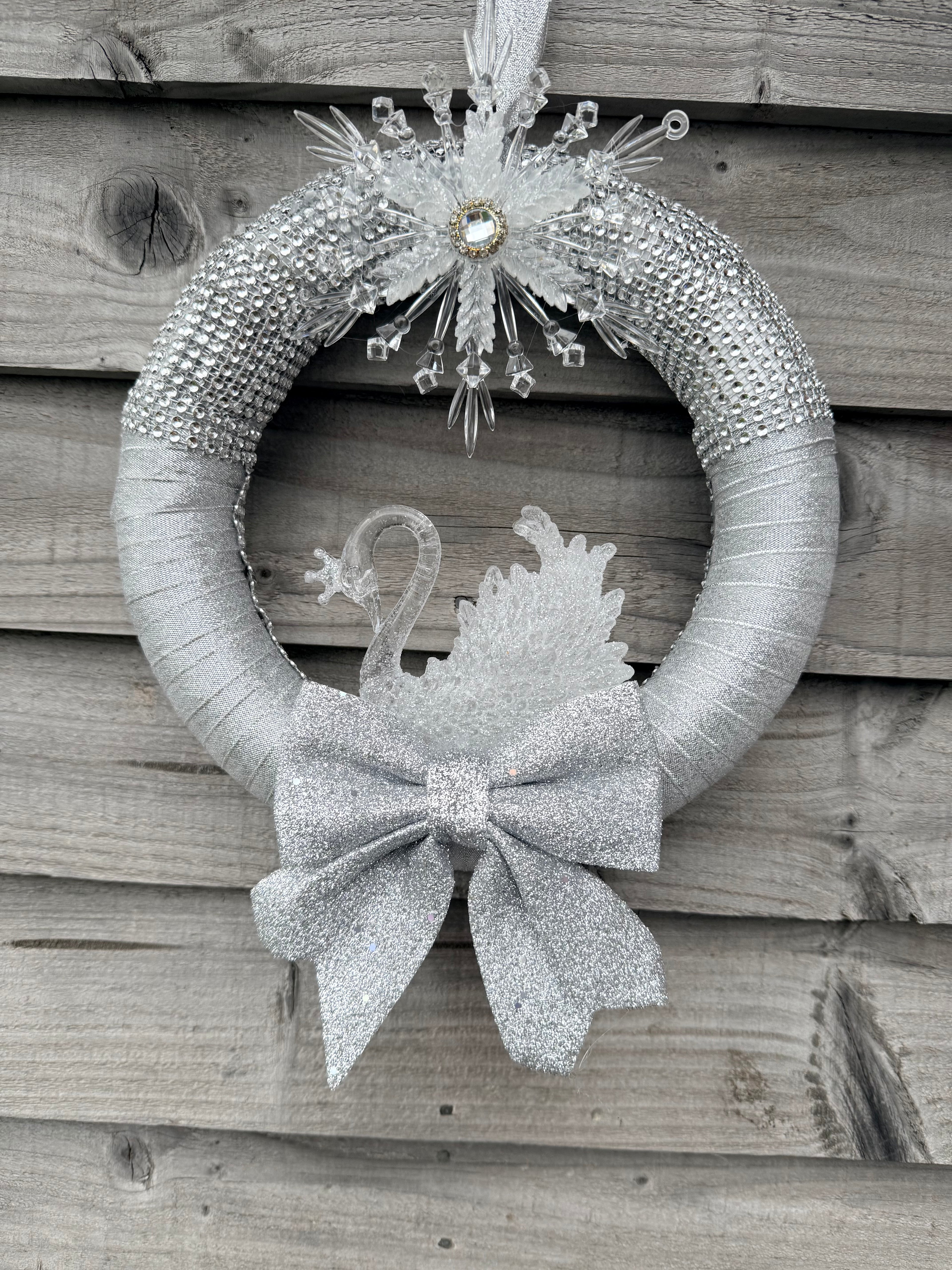 🎄 Silver Christmas Wreath 🎄