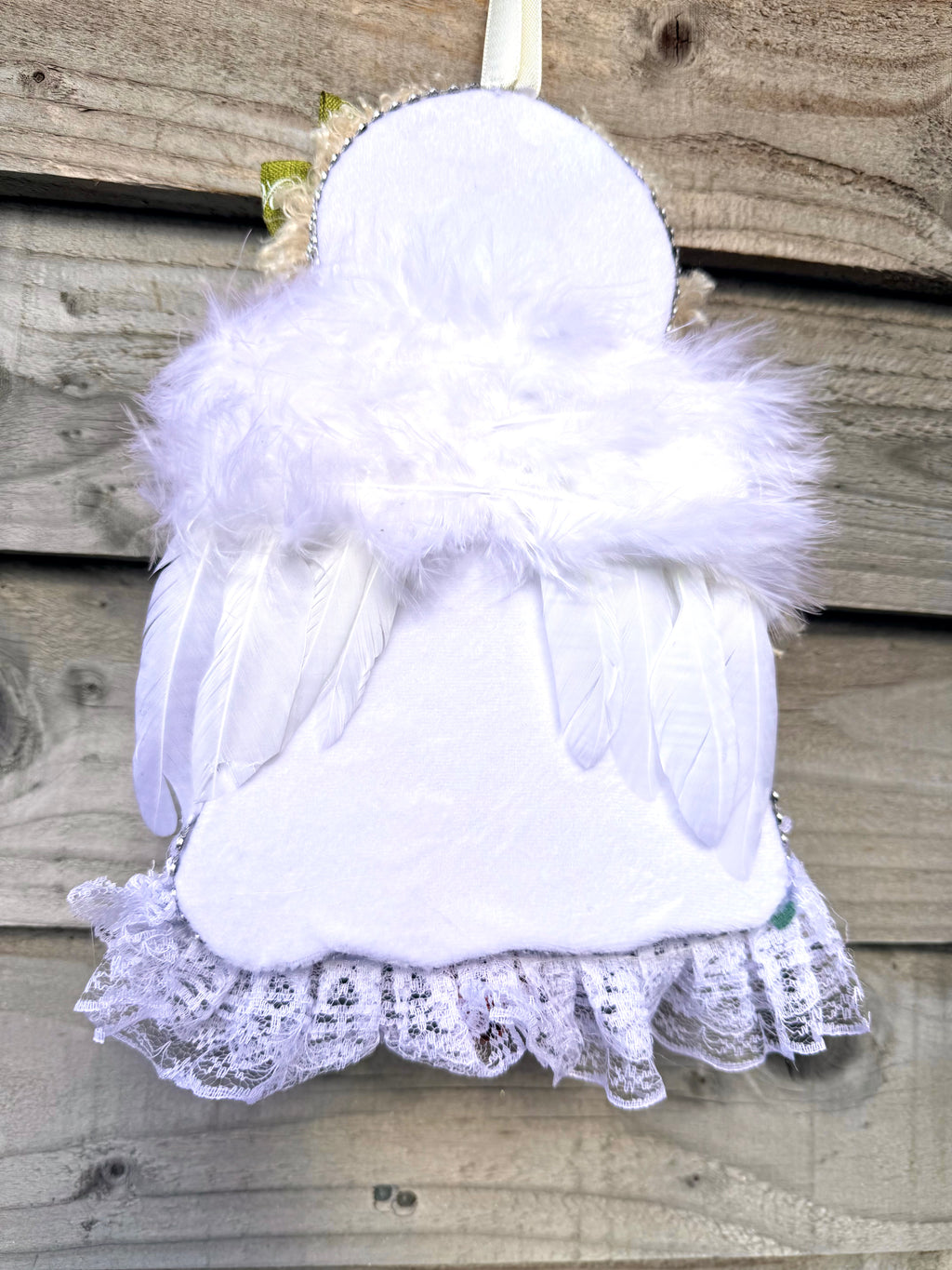 👼 Handmade Christmas Holly Angel Decorations 👼