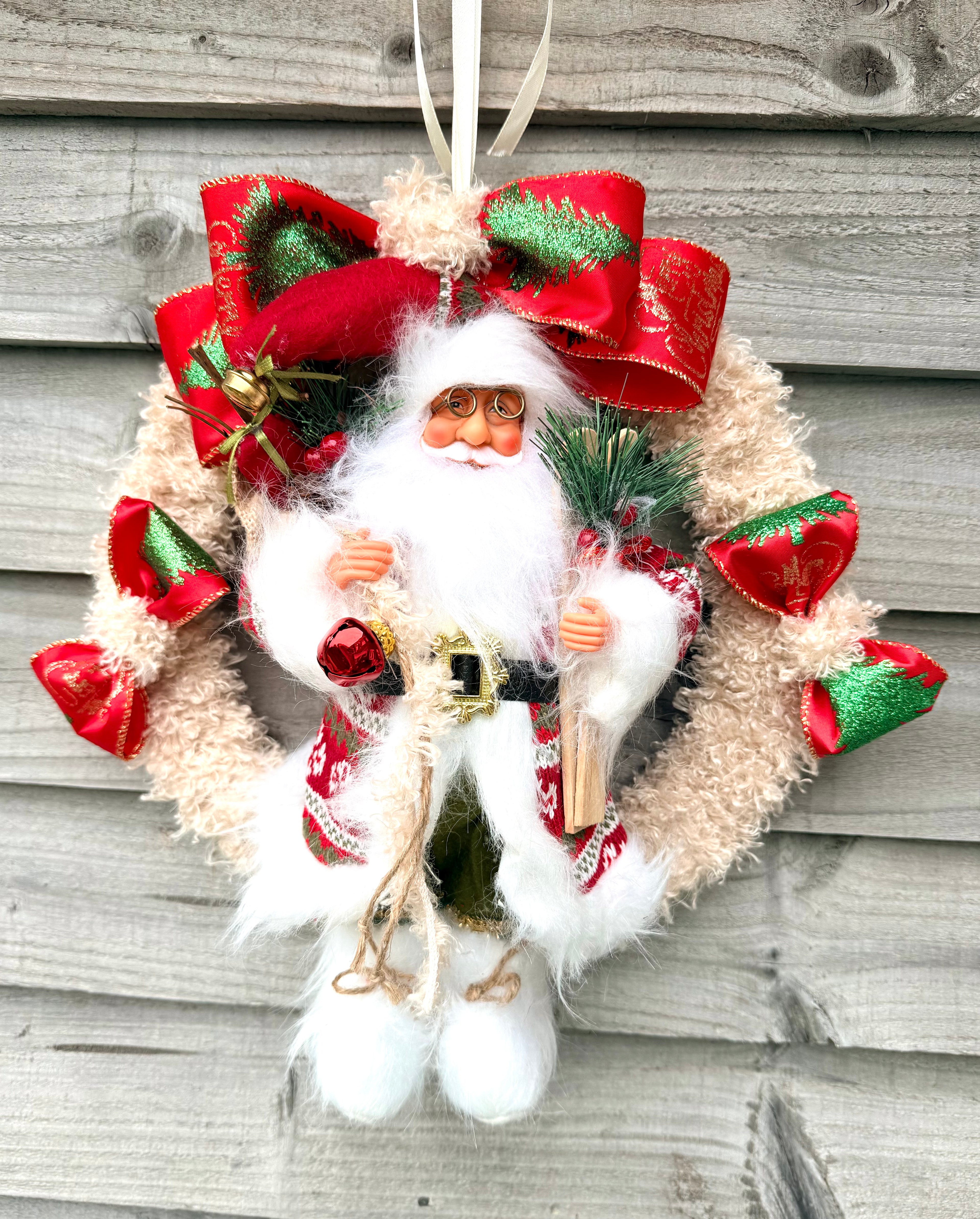 🎄Traditional Santa Wreath 🎄