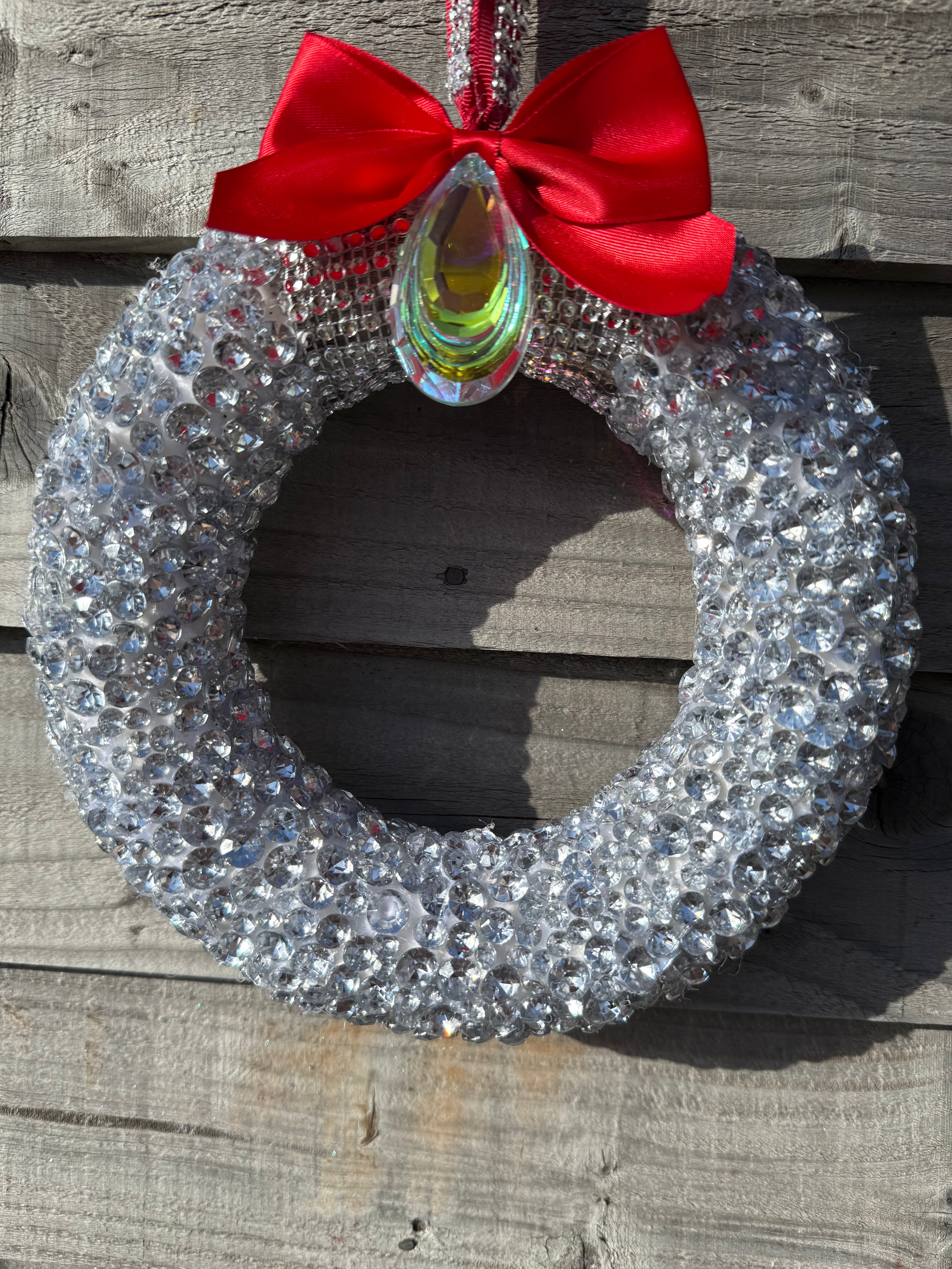 🎄 Christmas Sparkling Rhinestone Wreath 🎄
